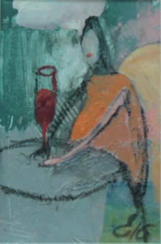 ангел с бокалом Волкова Е.Р.