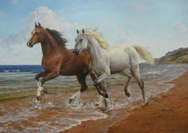 Бегущие лошади Чернышов М.В.