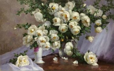 Белый шиповник Николаев Ю.В.