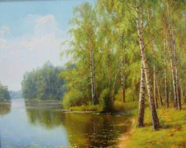 Берёзки у озера Зайцев В.Г.