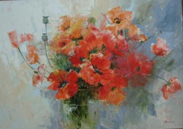 Букет маков Чипенко И.Л.