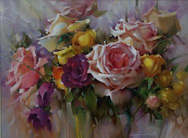 Букет садовых роз Сингатуллин М.