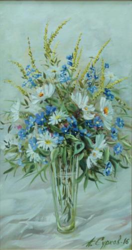 букет с ромашками Сурков А.А.