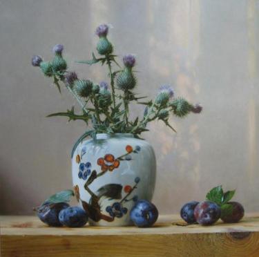 Чертополох в китайской вазе Шагидуллин Р.С.