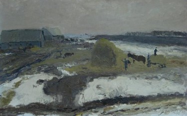 Деревенский пейзаж Прокопьев А.Л.