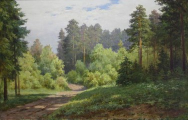 Дорога в лесу Максимов К.Е.