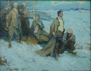 эскиз 60 г. Бурлай А.П.