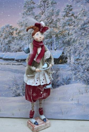 Фигуристка Олудина Л.Г.