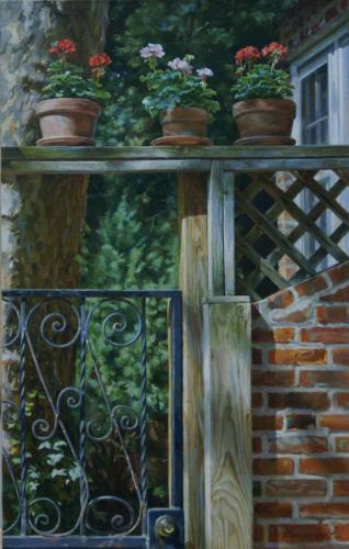 Герань на крылечке Шагидуллин Р.С.