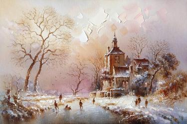 Голландский пейзаж Давлетьянов Г.