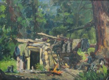 Горный Алтай.Охотничий бивак Попов В.А.