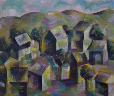 Город в сумерках Махатадзе З.