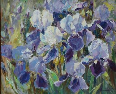 Ирисы сиреневые Капитонова С.