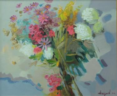 композиция с цветами Петров А.А.