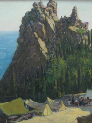 Крым Гурзуф  Молодёжный лагерь Попов В.А.