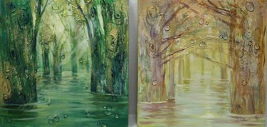 Лес (диптих) Зиганшина М.А.