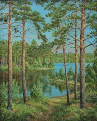 лесное озеро Стасевич А.