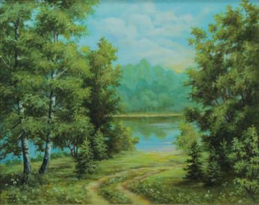 лесное озеро Никашина Т. М.