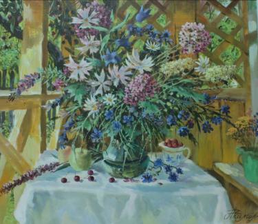 летний сюжет Акимов В.Я.