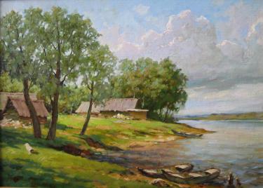 Лодочки на берегу Исаев О.Н.