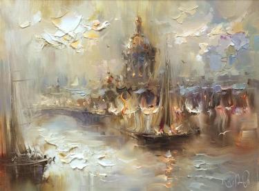 Набережная Невы Давлетьянов Г.