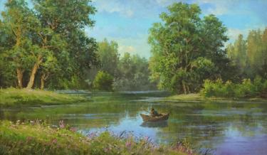 На рыбалке Галимзянов Р.