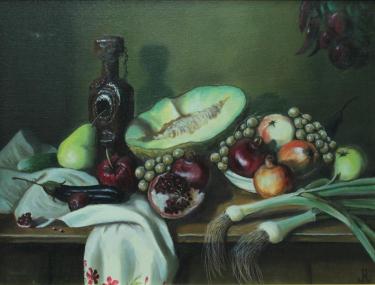 натюрморт с гранатом Насыбуллин И.Г.