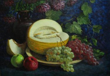 Натюрморт с дыней Неустроев С.В.