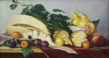 Натюрморт с дыней Маркова Т.В.