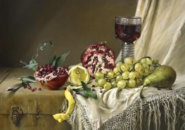 Натюрморт с гранатами Чернышов М.В.