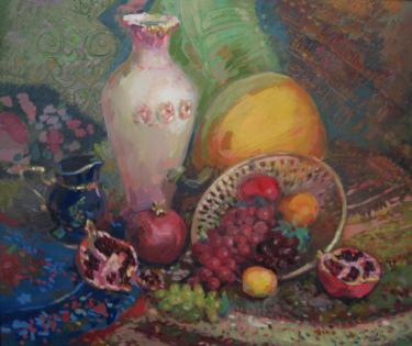 Натюрморт с гранатом Адгамова Г.Р.