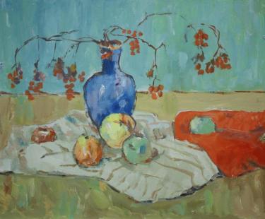 Натюрморт с кувшином Кичубаев Т.Т.