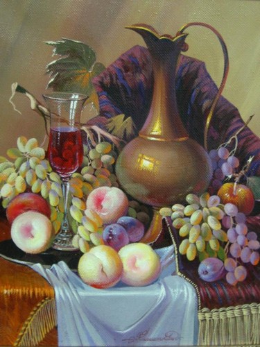 Натюрморт с кувшином Калашникова Л.Б.