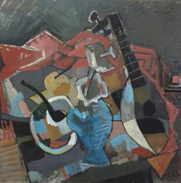 Натюрморт с лютней Голубцов Е.Г.