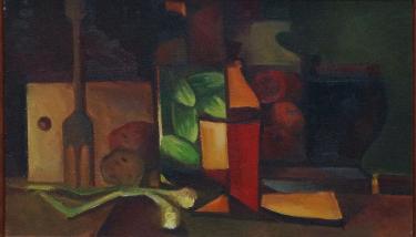 Натюрморт с огурцом Белов В. М.