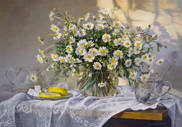 Натюрморт с ромашками Чернышов М.В.
