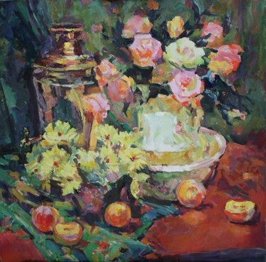 Натюрморт с самоваром Кичубаев Т.Т.