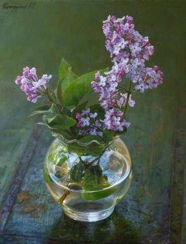 Натюрморт с сиренью Шагидуллин Р.С.
