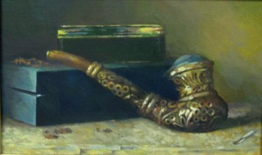 Натюрморт с трубкой Сиразетдинов Р.Г.