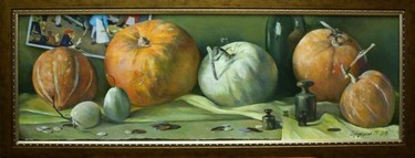 Натюрморт с тыквами Сиразетдинов Р.Г.