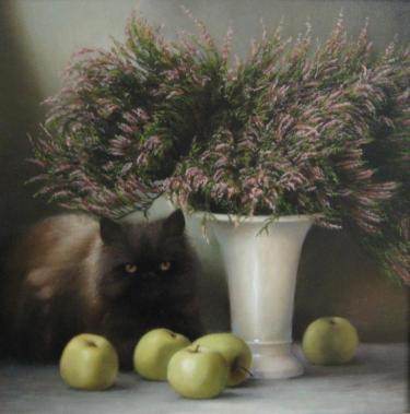 Натюрморт с вереском Городетская И.