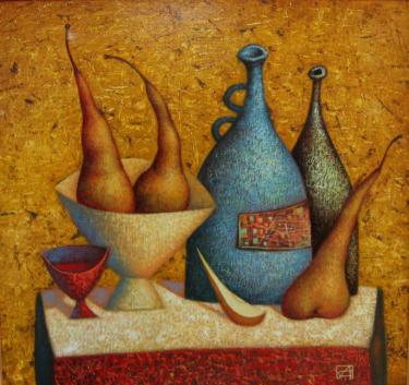 Натюрморт вечерний Сулимов А.И.