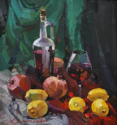 Натюрморт зимой Леонтьева О.А.