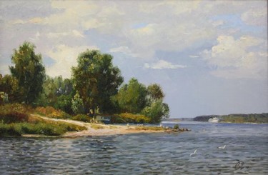 На Волге. Плёс Лукиянов В.А.