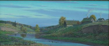 Осень. Вечер у деревни Загидуллин Р.Г.