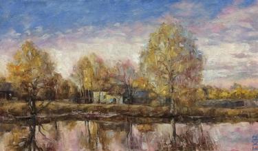 Осеннее озеро Кузовкин Е.Д.