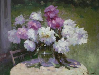 Пионы в моём саду Николаев Ю.В.