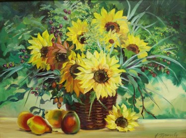 Подсолнухи Пуничева Н.Б.