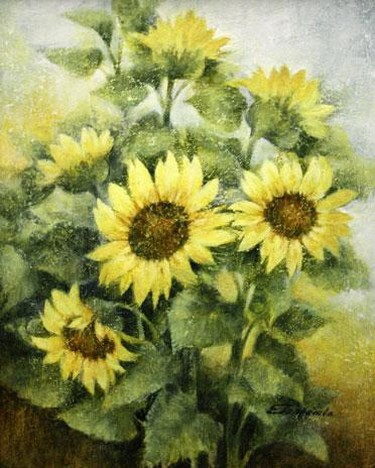 Подсолнухи Гимранова Е.С.