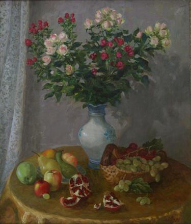 Праздничный натюрморт Гайфутдинов Ф.Ф.